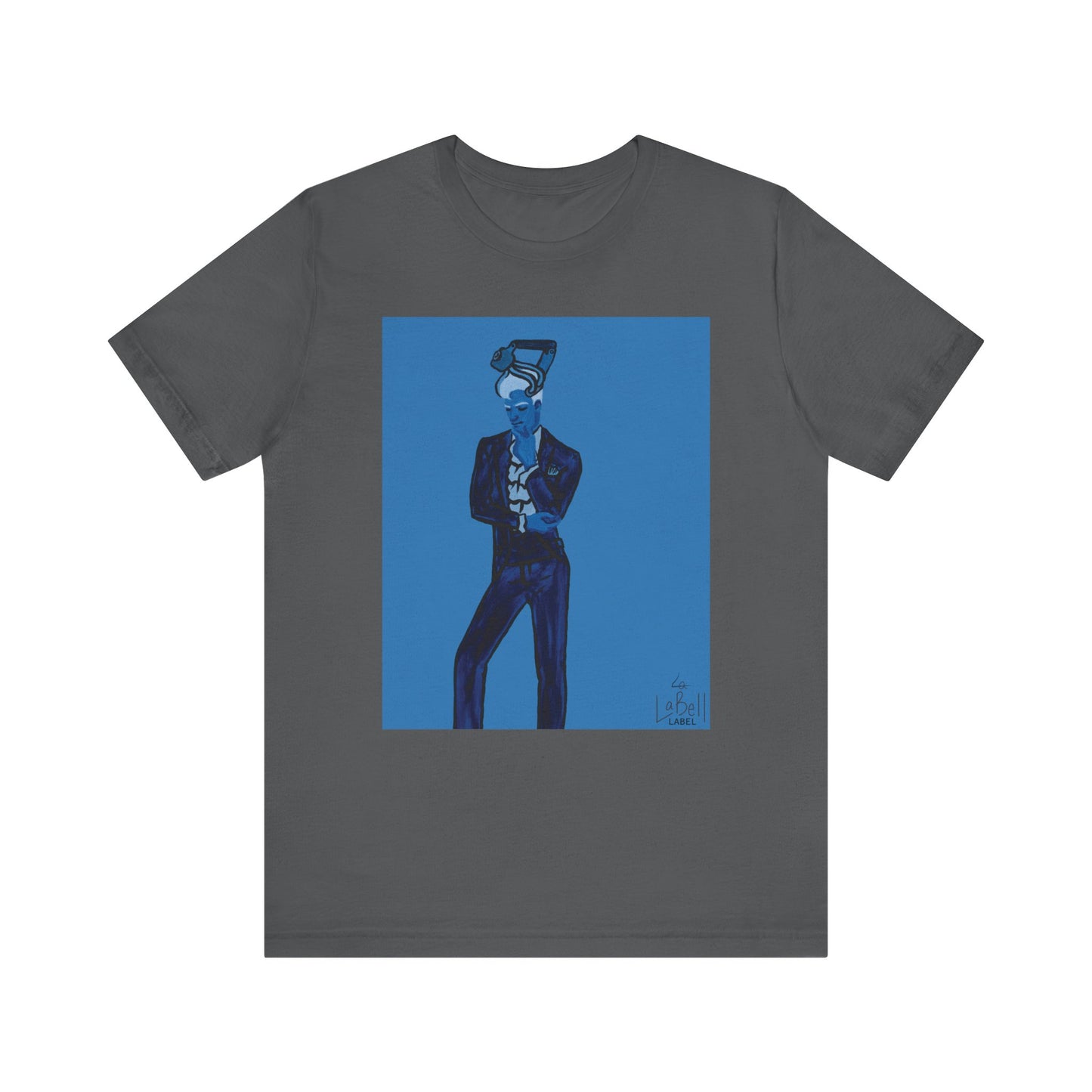 "The MODels" - Prussian Blue Male MODel - Unisex Jersey Short Sleeve Tee