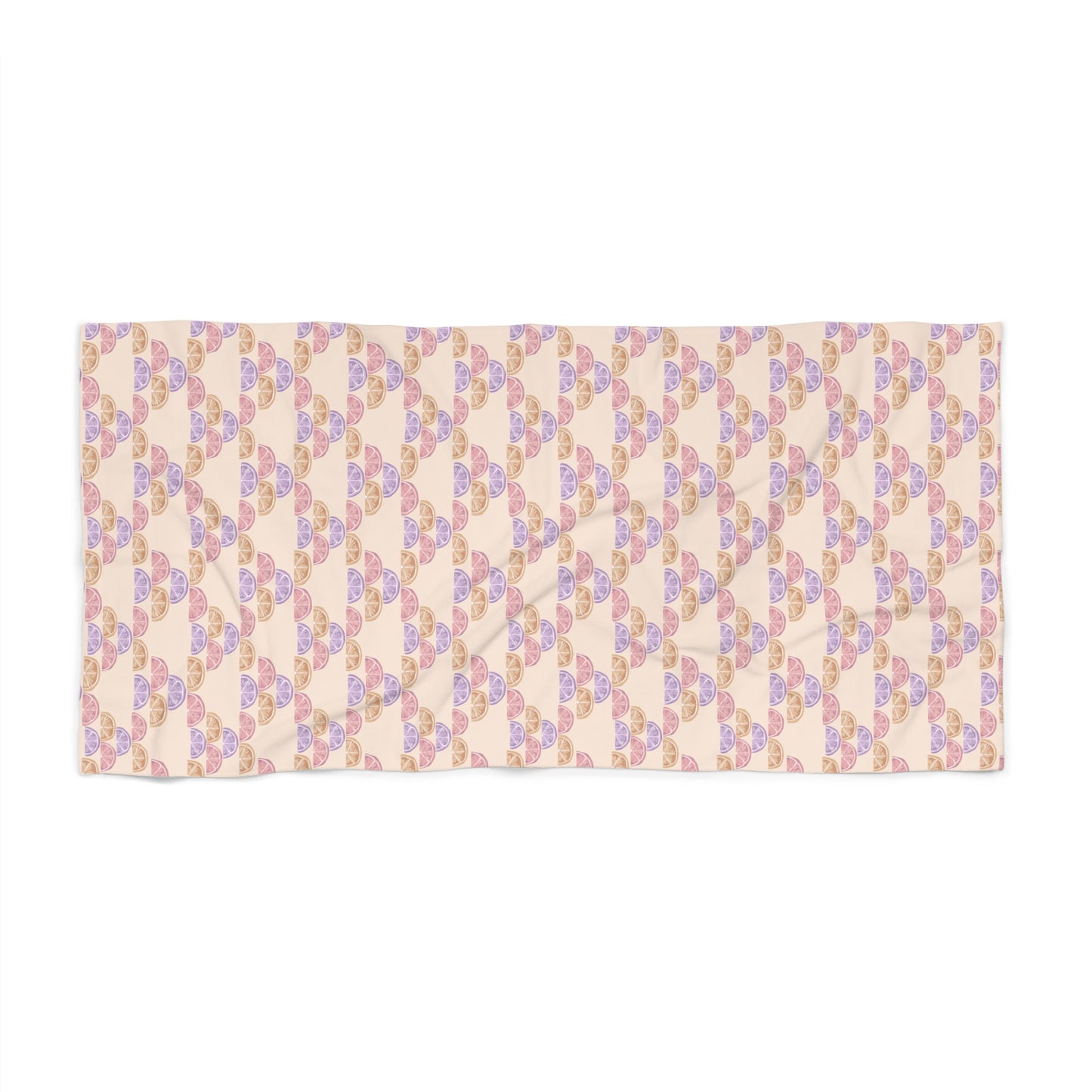 Summer Citrus Beach Towel