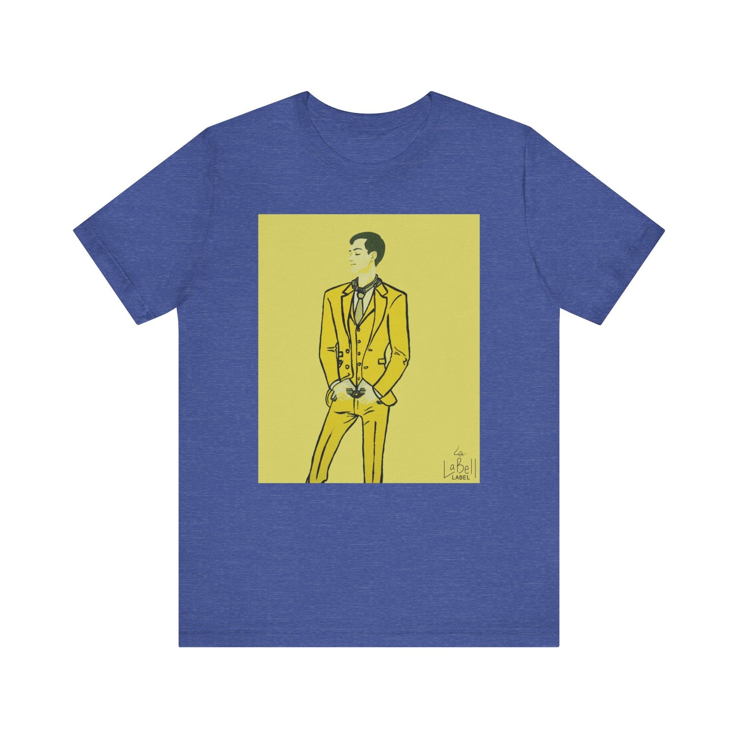 "The MODels" - C.P. Cadmium Yellow Male MODel - Unisex Jersey Short Sleeve Tee