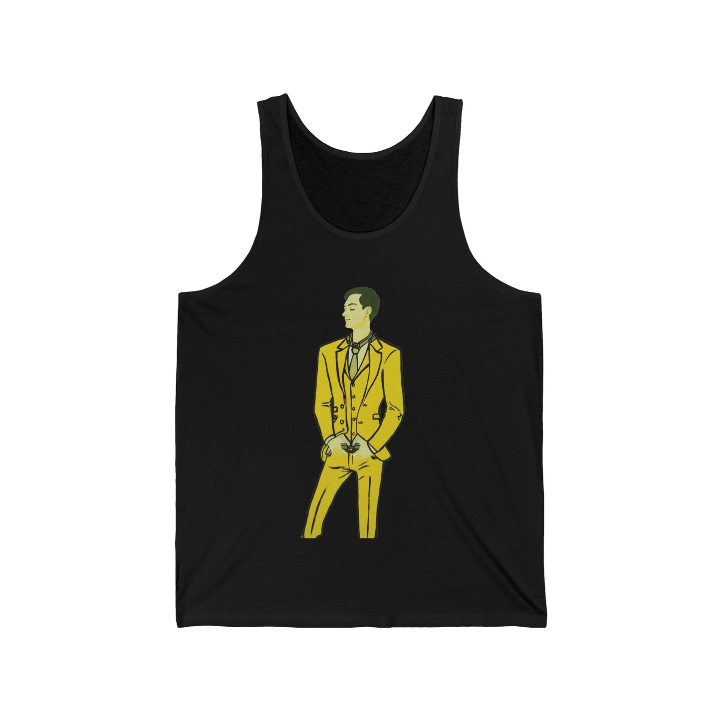 "The MODels" - C.P. Cadmium Yellow Male MODel - Standalone Figure - Unisex Jersey Tank