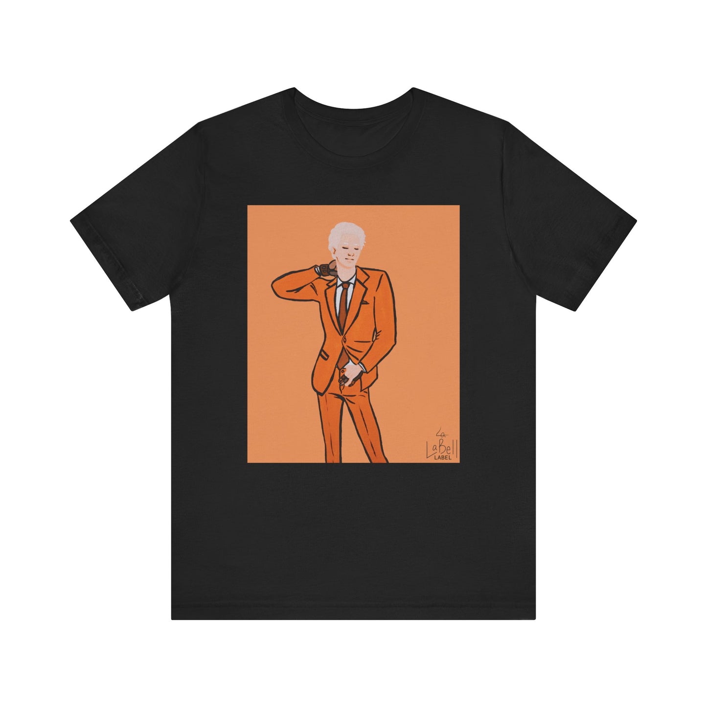 "The MODels" - C.P. Cadmium Orange Male MODel - Unisex Jersey Short Sleeve Tee