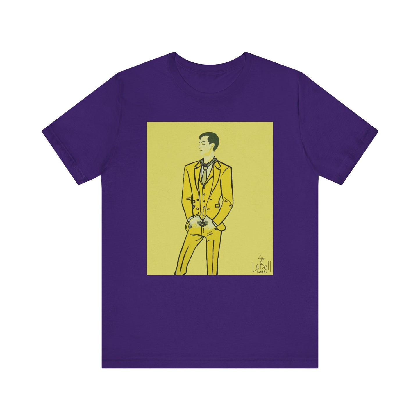 "The MODels" - C.P. Cadmium Yellow Male MODel - Unisex Jersey Short Sleeve Tee